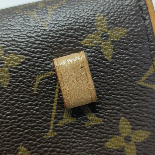 FLORENTINE Monogram Coated Canvas Brown
