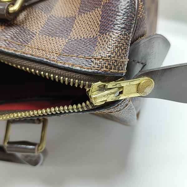SPEEDY 25 Damier Ebene Coated Canvas Brown