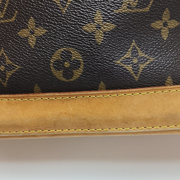 LOCKIT PM Monogram Coated Canvas Brown