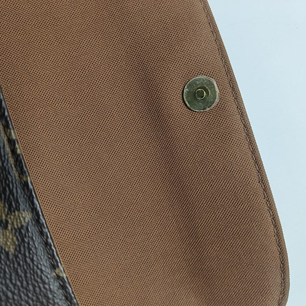 IVY Monogram Coated Canvas Brown