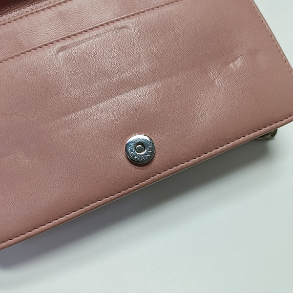 WOC Quilted Calfskin Pink