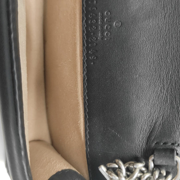 Dionysus Super Mini Suede Black