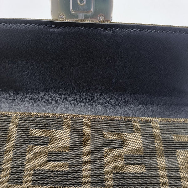 Baguette Mini Canvas Brown