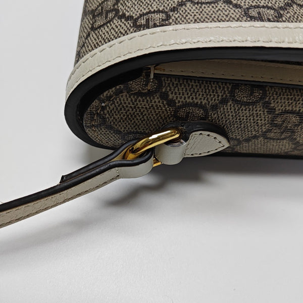Horsebit 1955 Mini Coated Canvas Beige