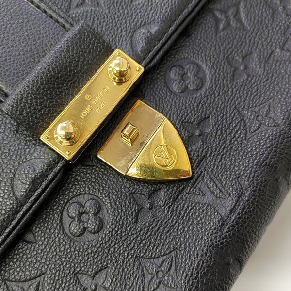 SAINT SULPICE Calfskin Black