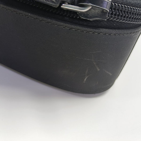 Nylon Shoulder Bag Black