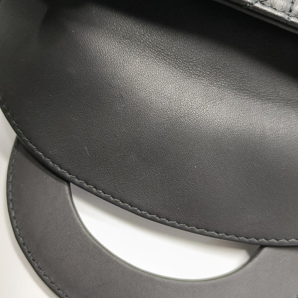 Lady Dior Mini Cannage Calfskin Black