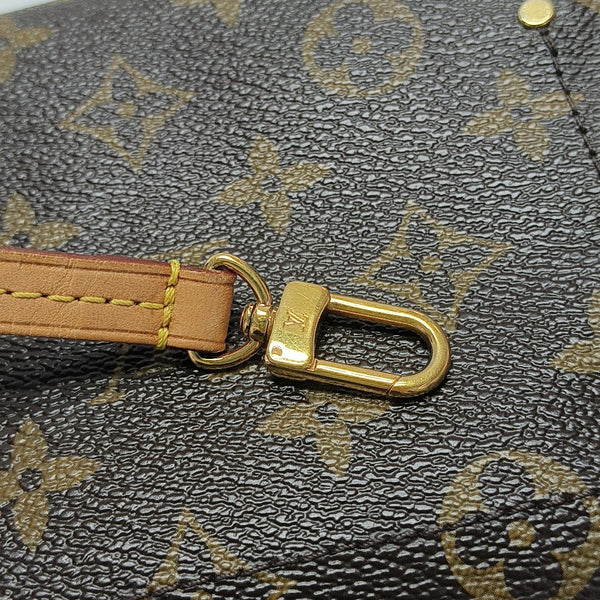 FAVORITE PM Monogram Coated Canvas Brown