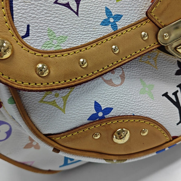 LV × TM RITA Monogram Coated Canvas White