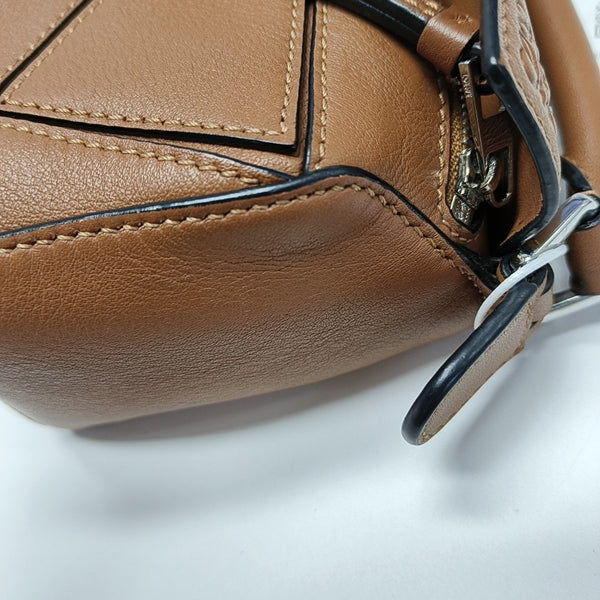 Puzzle Mini Calfskin Brown