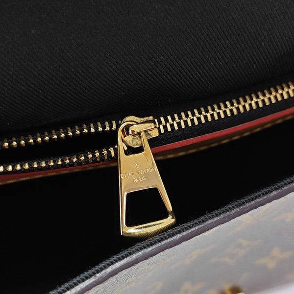 DIANE Monogram Coated Canvas Brown