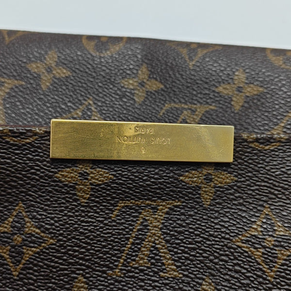 FAVORITE MM Monogram Coated Canvas Brown