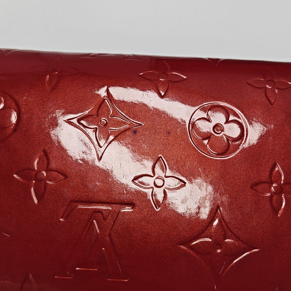 ZIPPY Patent Leather Red Wallet