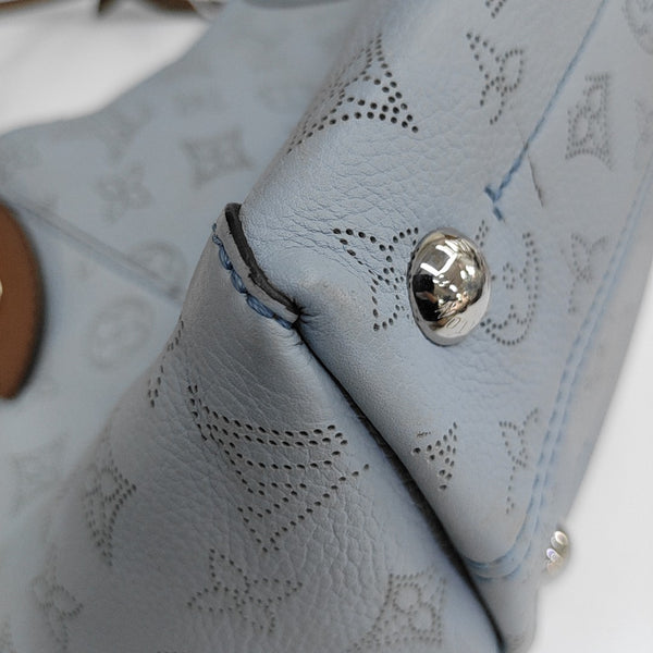 HINA PM Monogram Calfskin Blue