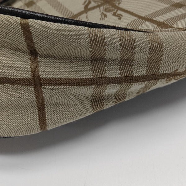 Canvas Top Handle Bag Brown