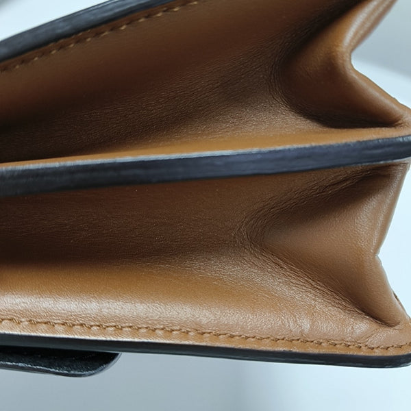 DAUPHINE Mini Monogram Coated Canvas Brown