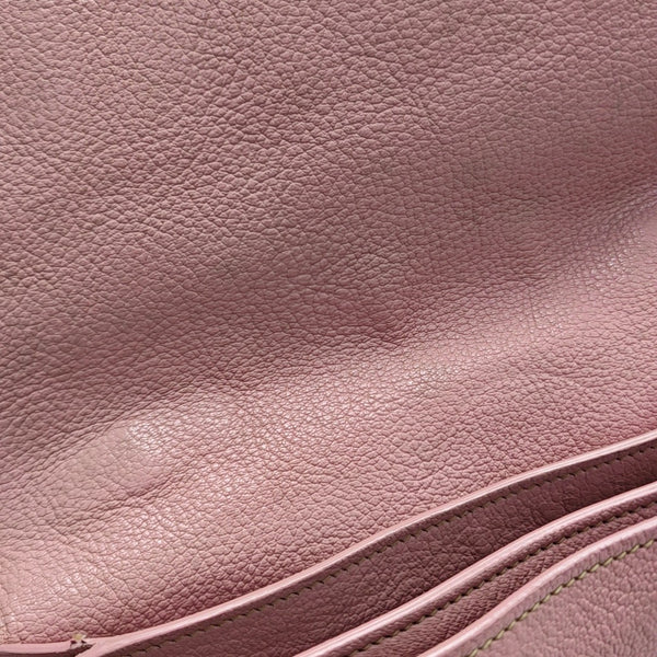 Calfskin Shoulder Bag Pink