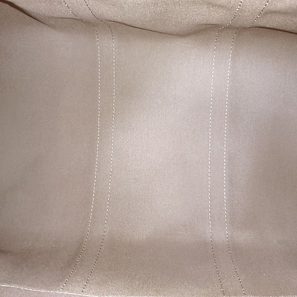 KEEPALL 50 Monogram Coated Canvas Brown