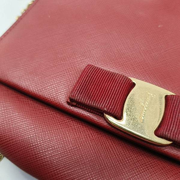 Ginny Calfskin Red