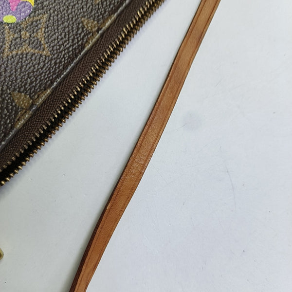 ACCESSOIRES GM Monogram Coated Canvas Brown
