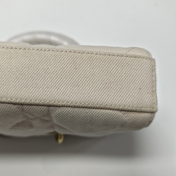 Lady D-Joy Small Cannage Canvas Pink