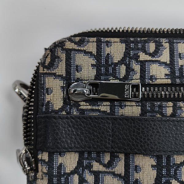 Safari Oblique Canvas Blue