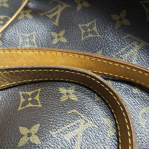 TOTALLY MM Monogram Coated Canvas Brown