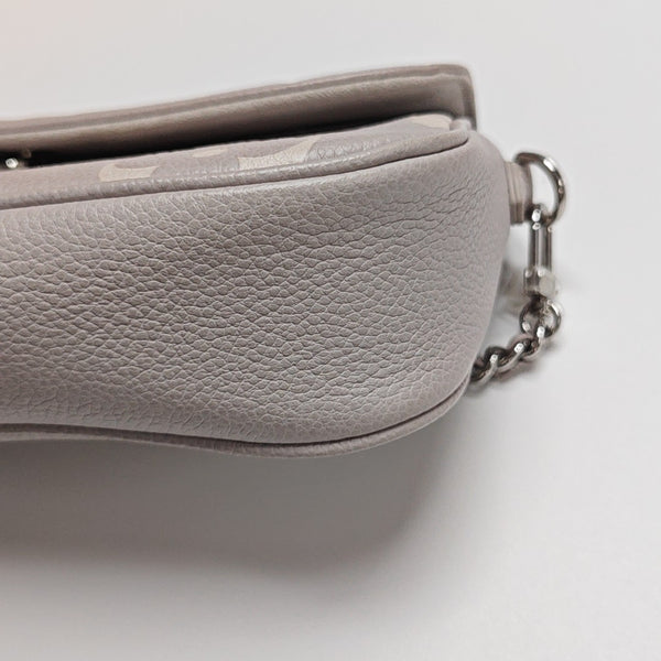 IVY Monogram Calfskin Gray