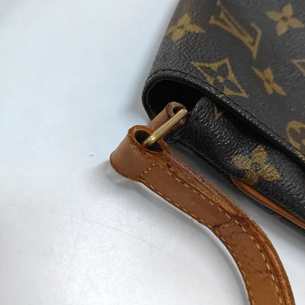 MUSETTE TANGO Monogram Coated Canvas Brown