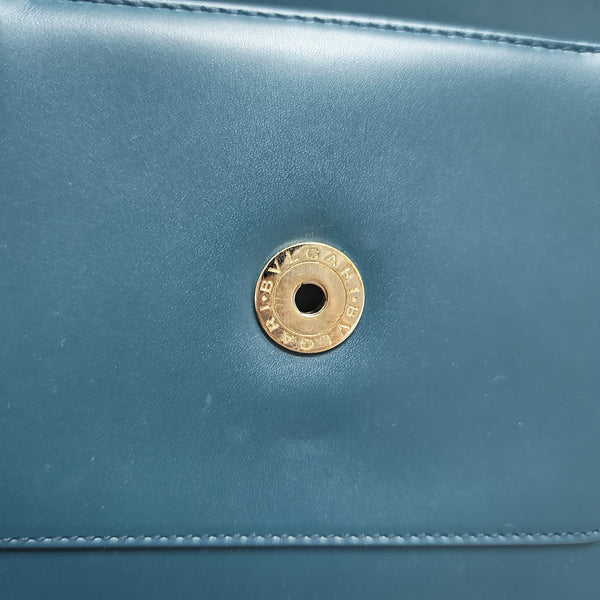 SERPENTI FOREVER Medium Calfskin Blue
