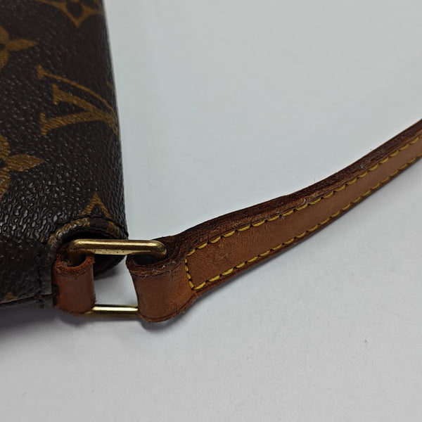 MUSETTE TANGO Monogram Coated Canvas Brown