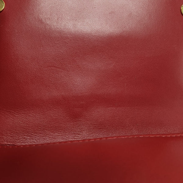 Mini Bag Quilted Lambskin Red