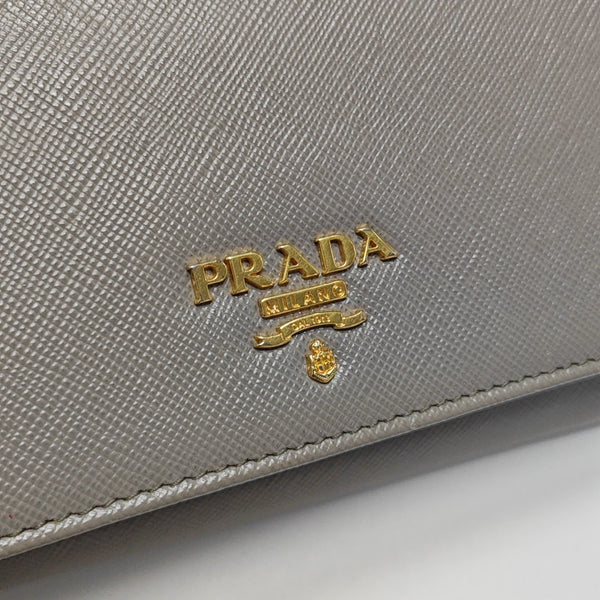 Calfskin Wallet Gray