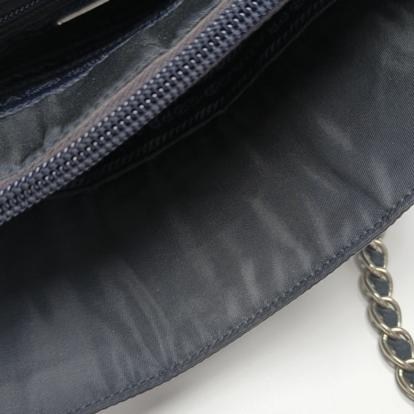 Nylon Tote Bag Blue