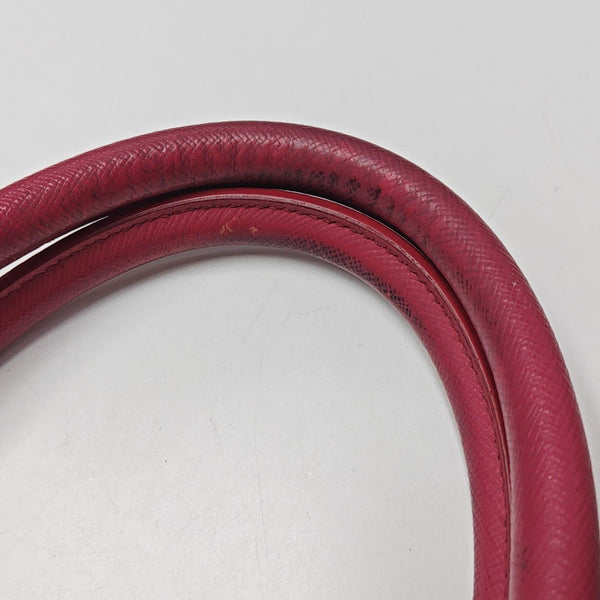 Galleria Large Calfskin Red