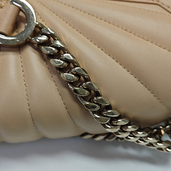 SERPENTI DIAMOND BLAST Small Quilted Lambskin Beige