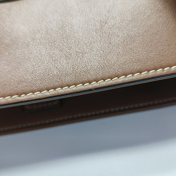 Calfskin Bucket Bag Brown