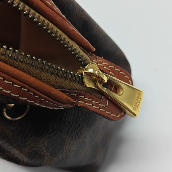 TRIOMPHE CANVAS Small Coated Canvas Brown