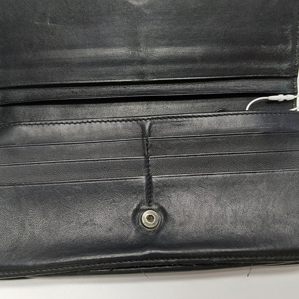 Calfskin Wallet Black