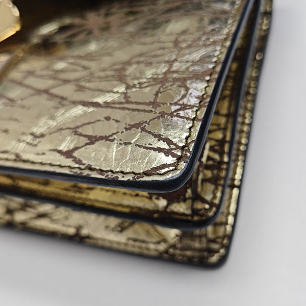 Miu Confidential Calfskin Gold