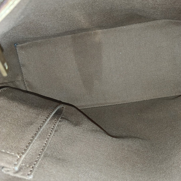 PIANO PM Monogram Coated Canvas Brown