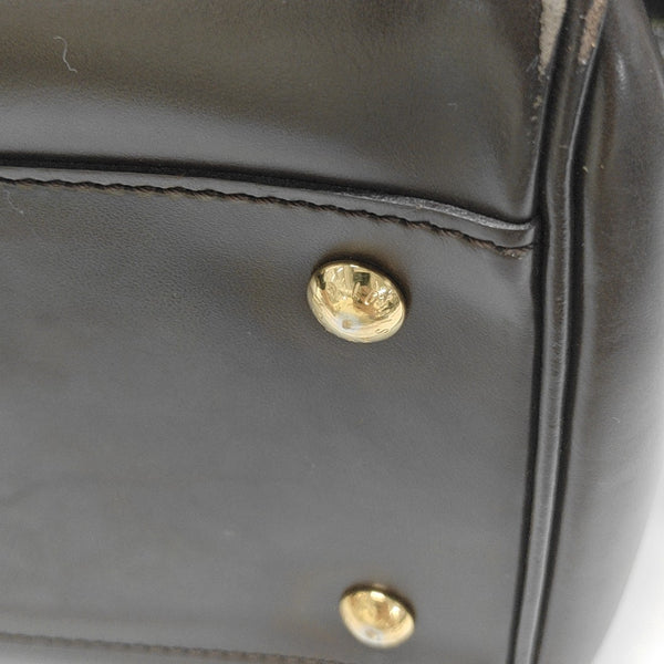 KNIGHTSBRIDGE Damier Ebene Coated Canvas Brown