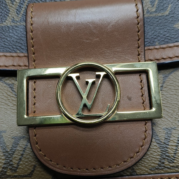 DAUPHINE Mini Coated Canvas Brown