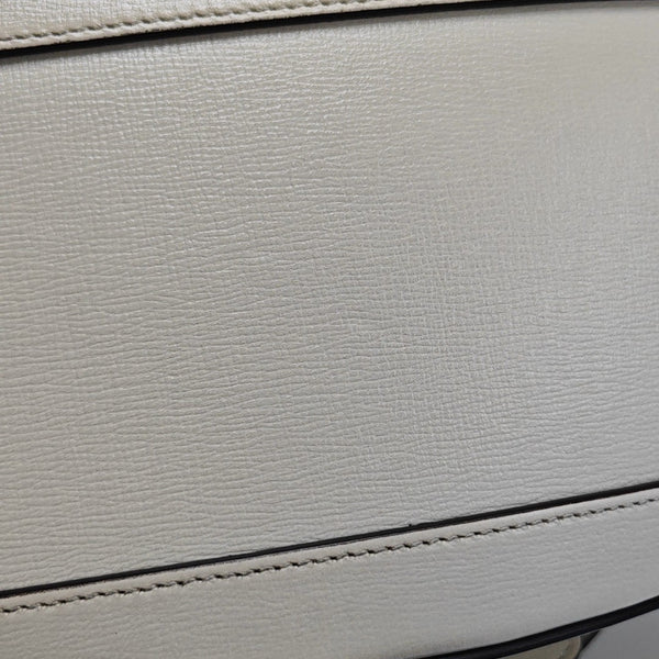 Horsebit 1955 Small Monogram Calfskin White