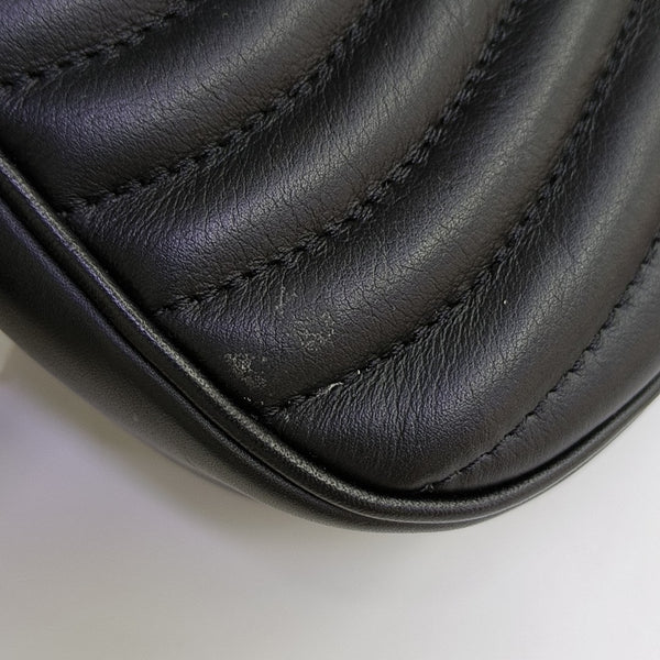 NEW WAVE Quilted Calfskin Black
