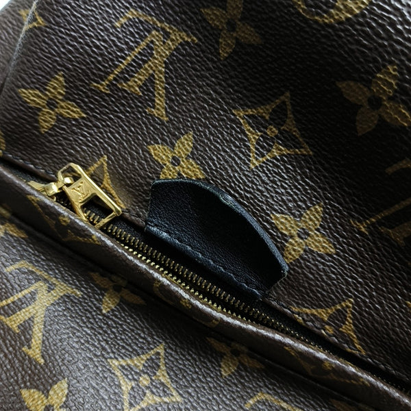 PALM SPRINGS PM Monogram Coated Canvas Brown