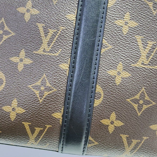 WEEK-END PM Monogram Coated Canvas Brown