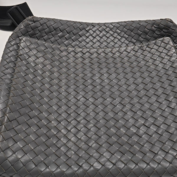 Calfskin Shoulder Bag Gray