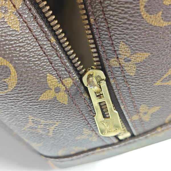 DEAUVILLE Monogram Coated Canvas Brown