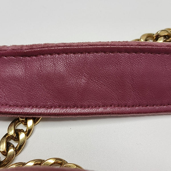 Matelassé Quilted Velvet Beige